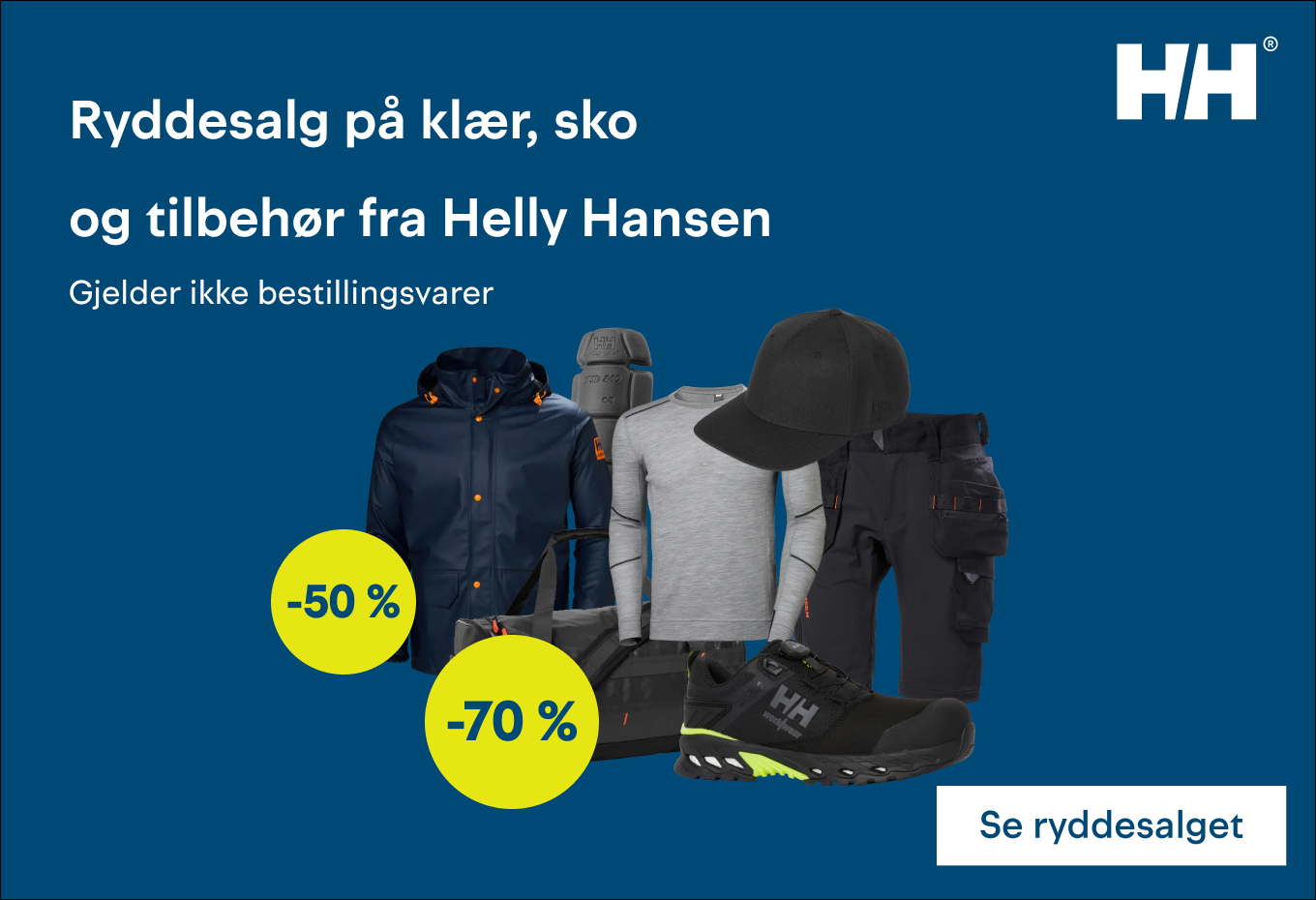Ryddesalg Helly Hansen